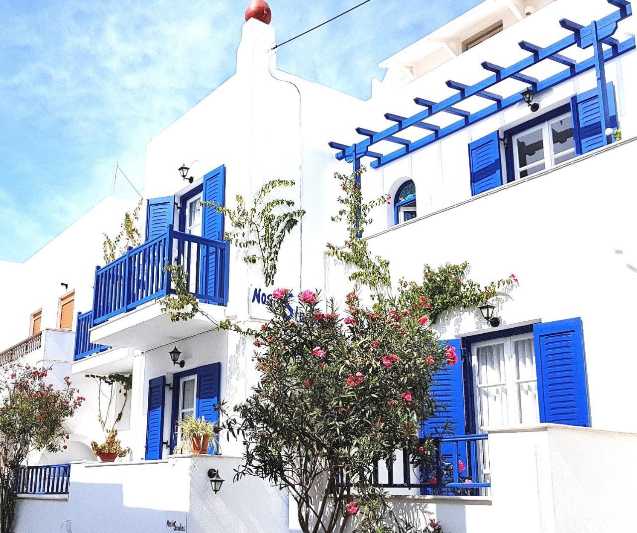 Nostos Studios At Saint George Beach Agios Georgios Chora Naxos Town Naxos City Экстерьер фото
