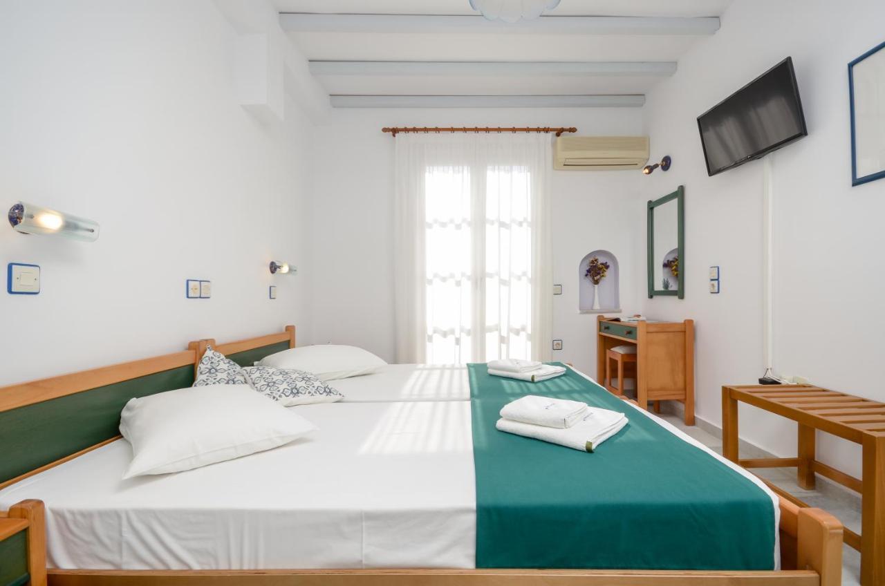 Nostos Studios At Saint George Beach Agios Georgios Chora Naxos Town Naxos City Экстерьер фото